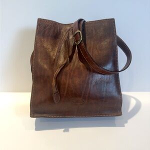 Marco Firenze Artisan Rustic Leather Bag